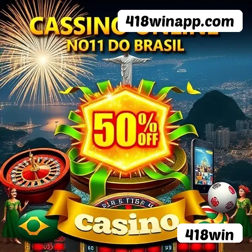 Cassino online 418win - Imagem principal